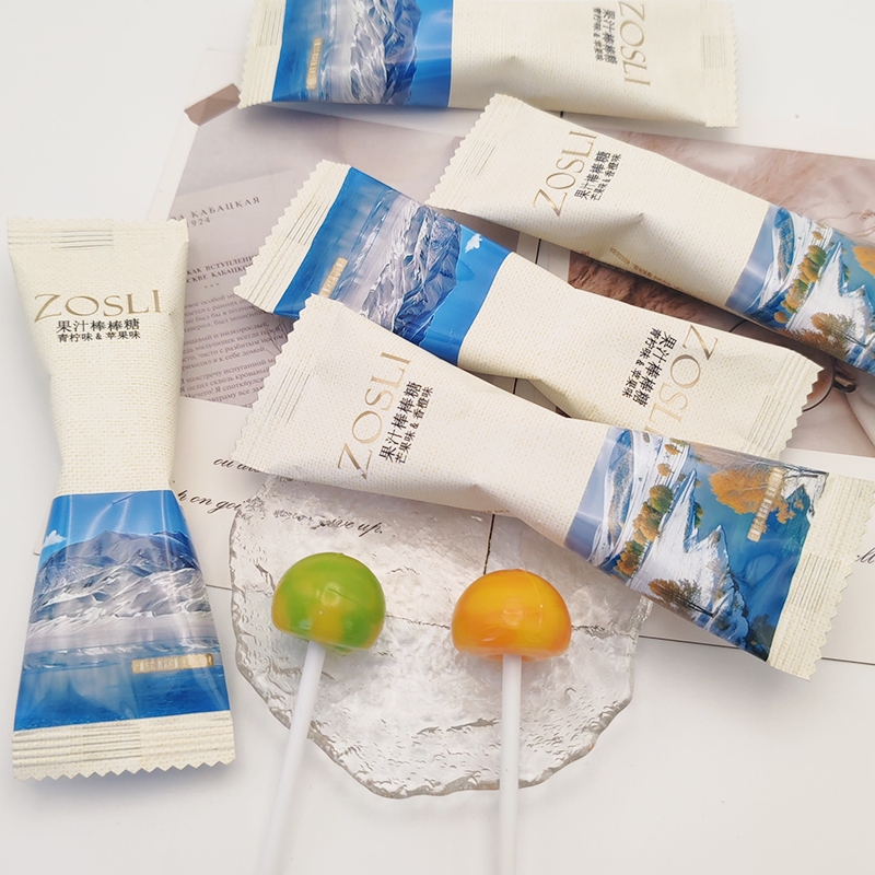 英国小青柠苹果味汁棒糖高