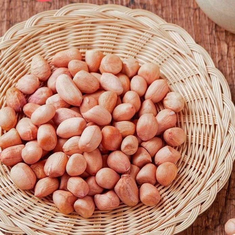 南阳白沙花生米农家种散装原味颗粒生花生仁批发优质零食原料新货