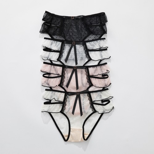 法式性感网纱蕾丝内裤