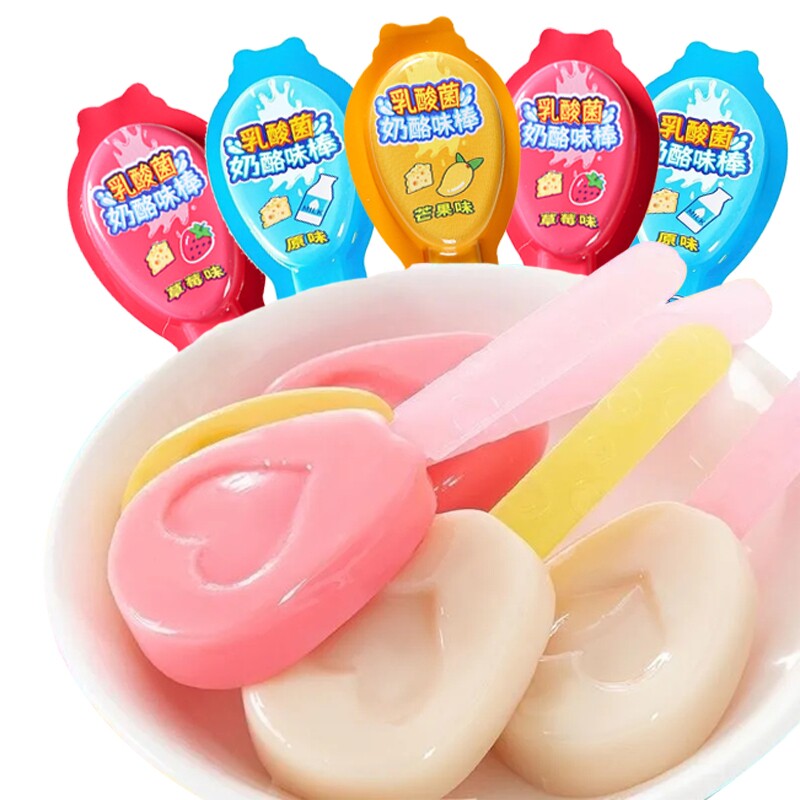 乳酸菌奶酪味棒15支草莓芒果原味组合