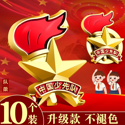 少先队队徽小学学校同款正版别针
