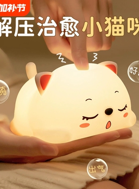 夜发泄拍拍灯充电玩具睡眠解压情人节送女生礼物实用方便桌面摆件
