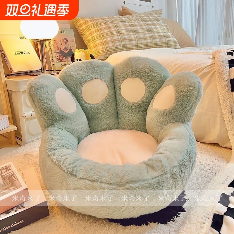 蒲团坐垫猫爪坐垫懒人沙发榻榻米蒲团卧室家用久坐不累高级感飘窗