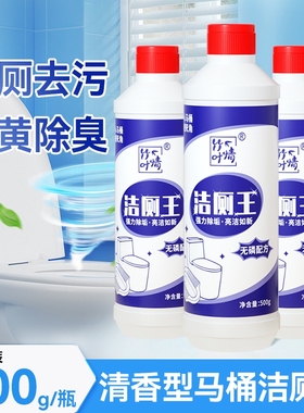 洁厕剂强力除垢除臭清香型洗厕所马桶清洁剂去污洁厕液洁厕灵