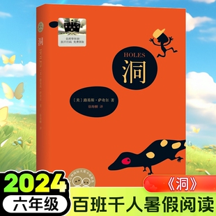 洞 六年级小学生课外阅读书籍儿童文学必读经典 社公司正版 荐6 南海出版 2024暑假百班千人推 徐海幈译 路易斯·萨奇尔著 书目