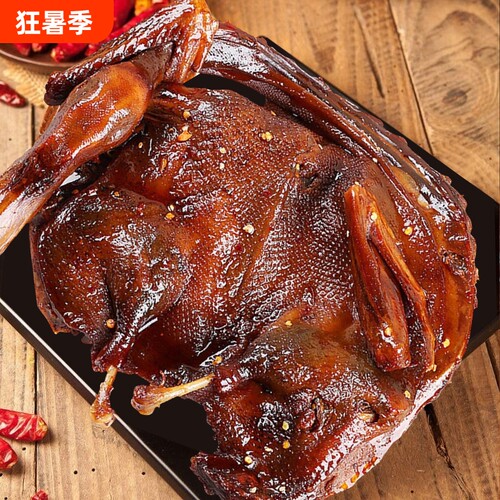正宗湖南手撕常德特产酱板鸭板鸭礼盒辣味美食小吃熟食零食即食