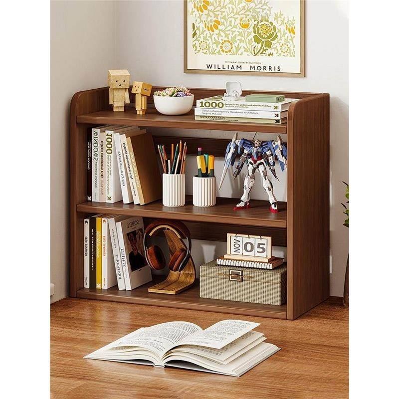 桌面书架置物架桌上家用收纳架卧室柜子学生书桌架子多层简易书柜,收纳整理,书桌收纳置物架,淘宝优惠券,粉丝福利购,淘宝优惠卷