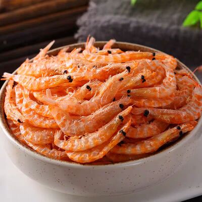 南极磷虾虾皮非特级淡干虾米海米干货无即食虾干人食用海鲜干货