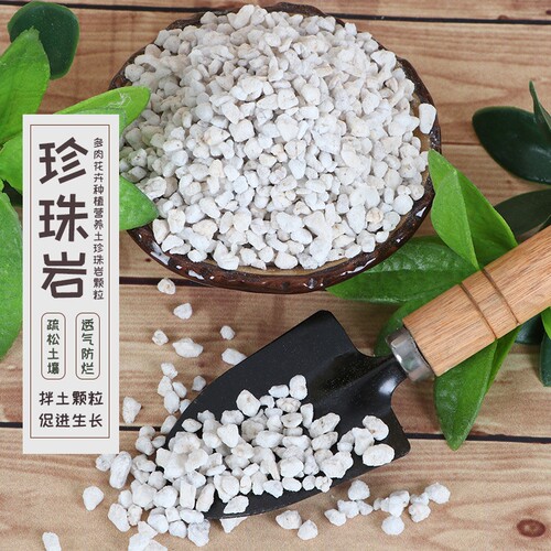 珍珠岩大颗粒多肉颗粒土蛭石营养土养兰花专用园艺土植料颗粒养花