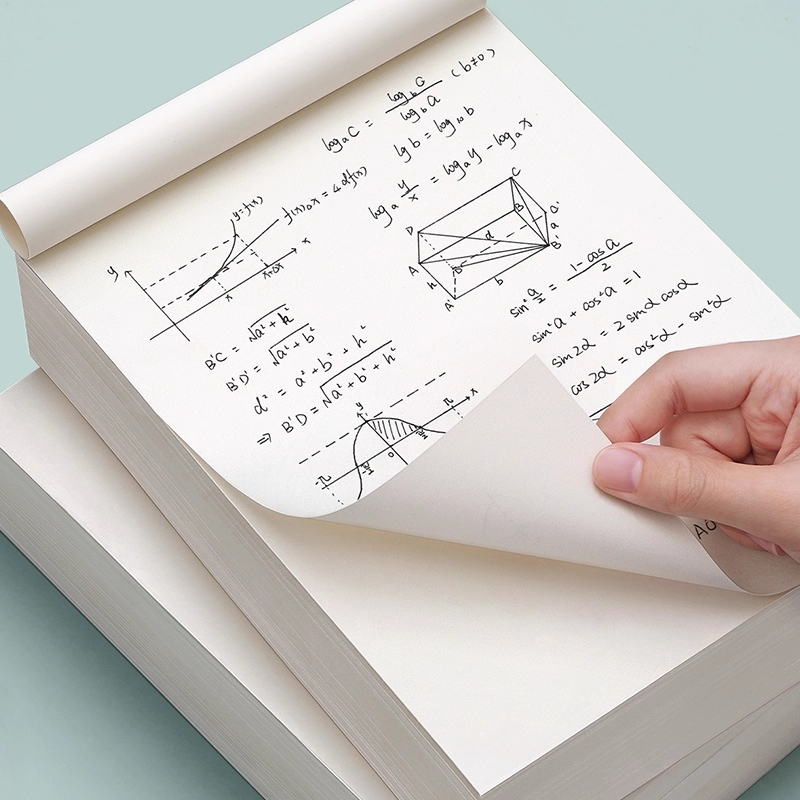 1000张实惠装草稿纸学生空白演草纸加厚草稿本大学生考研专用批发小学生高中生数学验算护眼稿纸
