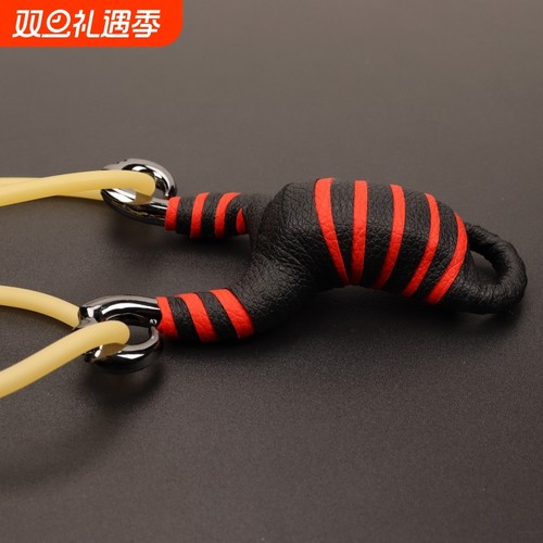 藏羚羊户外精抛光圆皮筋弹弓统弹弓射鱼弹弓架子锌合金