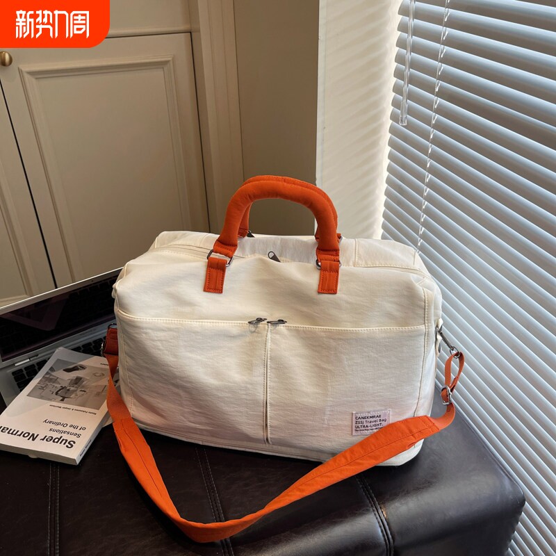 大容量旅行包女轻便出差登机旅游健身包可折叠行李袋待产包收纳袋