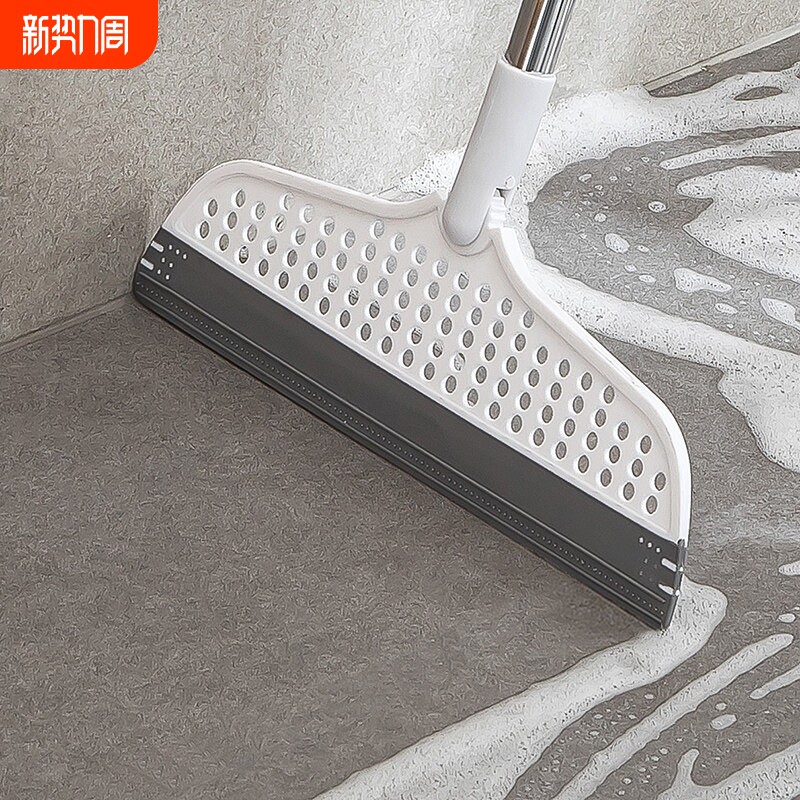 干湿两用魔术扫把硅胶头刮水扫地扫发神器卫生间无毛扫帚管帚