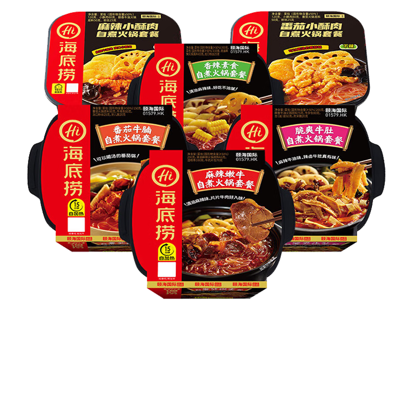 海底捞自热小火锅火锅自热麻辣嫩牛番茄懒人快捷方便速食小火锅