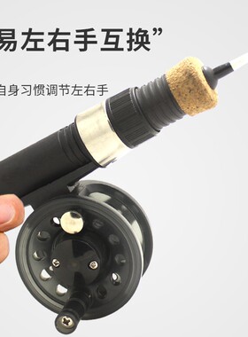 嘉迪渔线轮前打轮D500-50冰钓轮渔具配件水滴轮海钓冰钓专用渔轮