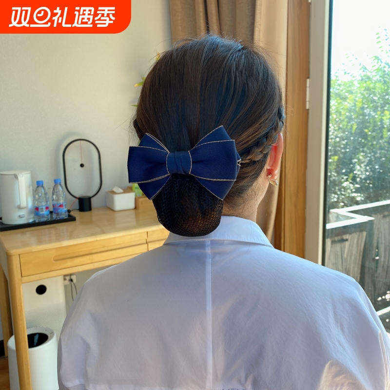职业韩国蝴蝶结工作护士百搭发饰