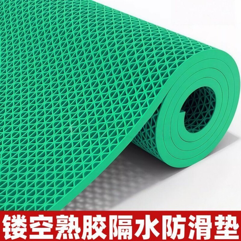 防滑垫浴室加厚pvc牛筋地毯防水卫生间厕所厨房脚垫室外防滑地垫