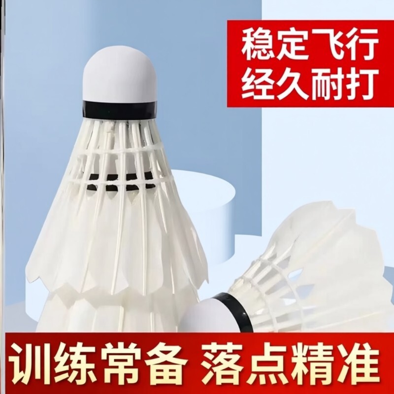 羽毛球正品不易打烂室内室外比赛防风训练用球
