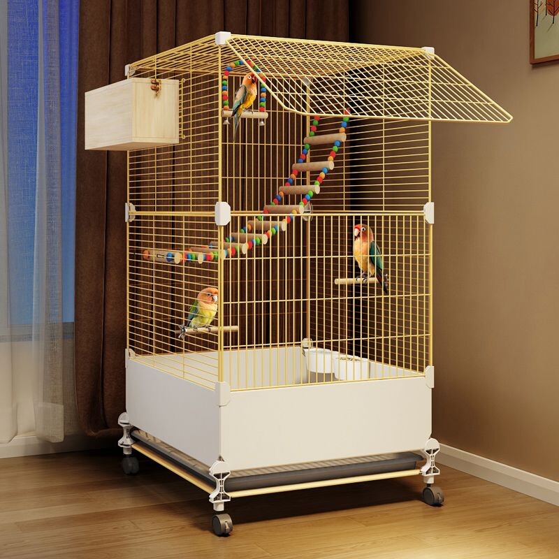鸟笼鹦鹉笼子大号专用新型饲养虎皮玄凤牡丹小太阳家用豪华鸟别墅