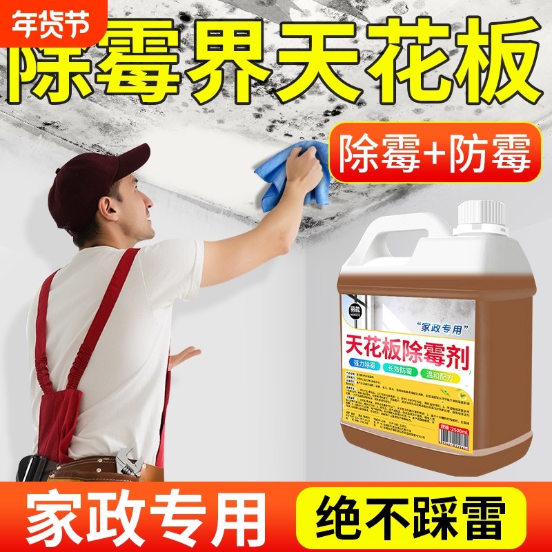 墙壁发霉墙体除霉剂去霉斑霉菌墙面处理天花板神器家用清洁瓷砖