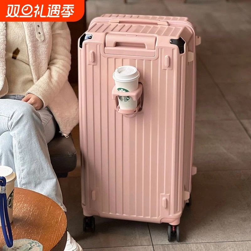新款行李箱大容量五轮拉杆箱刹车减震万向轮耐用旅行箱学生密码箱