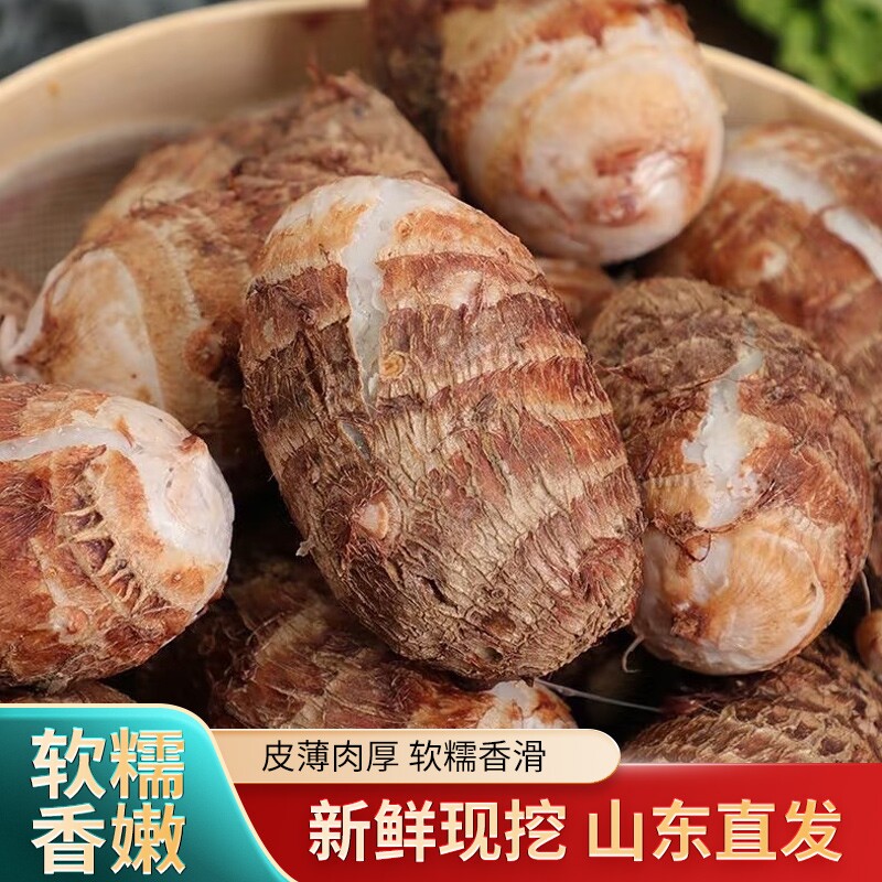 山东牛奶芋头新鲜小芋头毛芋小香粉糯产地直发软糯奶香芋艿
