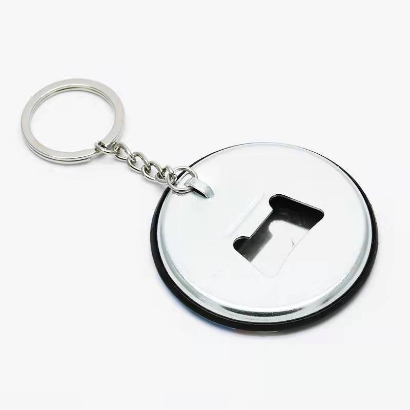 创意磁性可自制58MM开瓶器徽章啤酒起子diy吧唧胸章机耗材