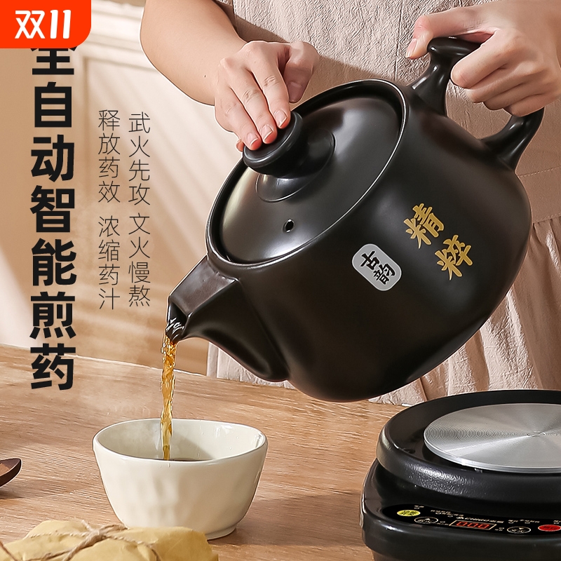 志高中药电煎壶煎药壶全自动熬药家用插电多功能养生壶熬药电砂锅