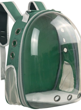 猫咪外出包透明宠物背包双肩背狗外出包侧开大容量便携太空舱透气