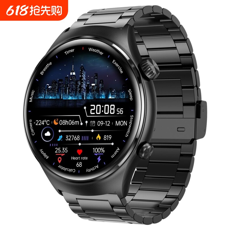 2025华强北顶配GT5pro运动电话超清大屏计步健康监测智能手