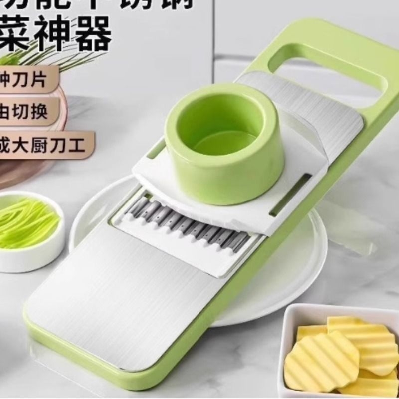 新款不锈钢刨丝器多功能家用切菜神器土豆丝擦丝器切丝切片器细丝