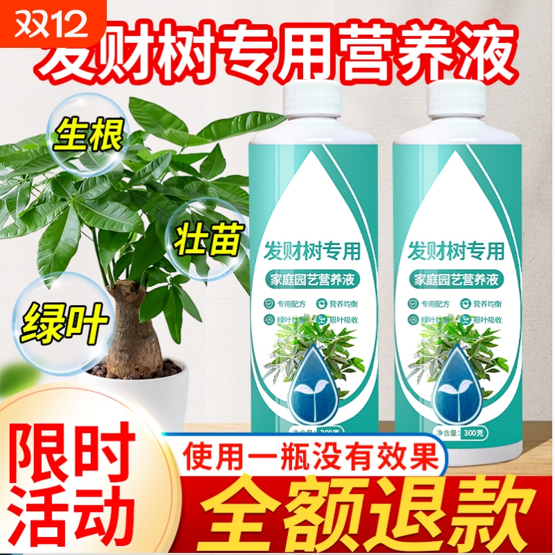 发财树专用营养液水培水溶肥