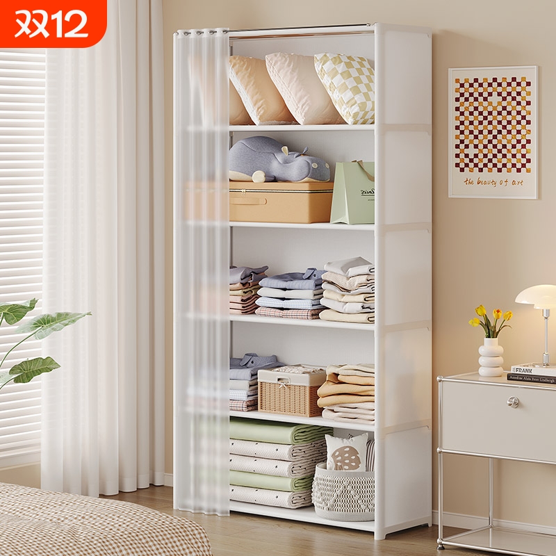 防尘布衣柜组装式|超2000次加购