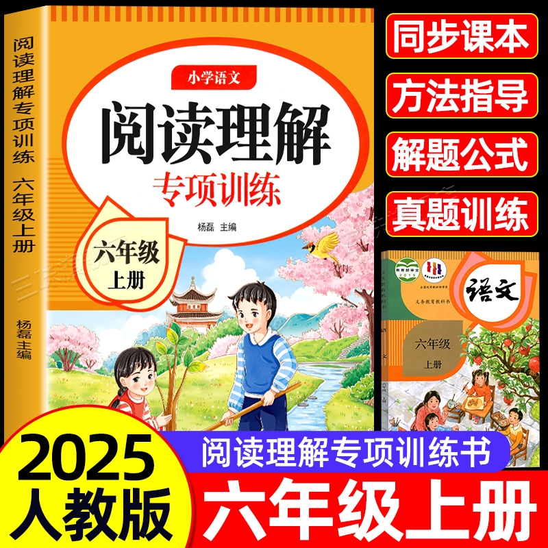 六年级上下册阅读理解专项训练书