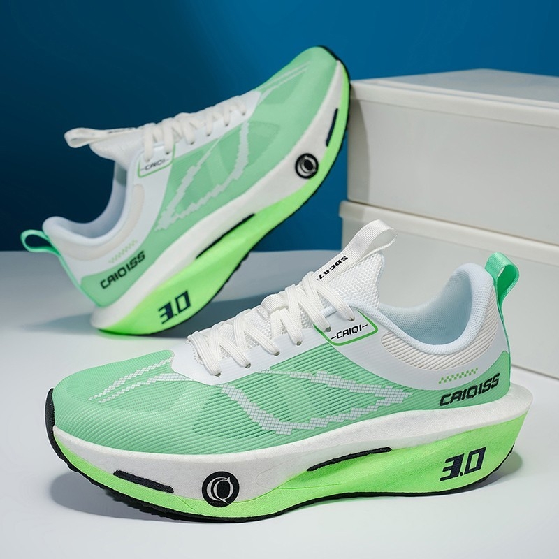 飞电5C跑鞋男童2025新款学生大童运动鞋爆米花加厚竞速减震跑步鞋