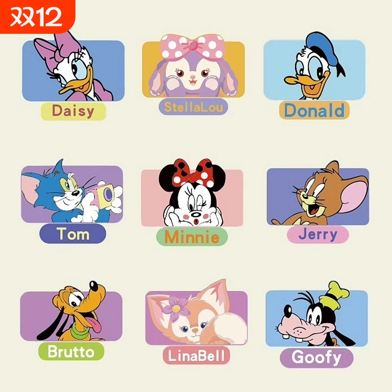 汽车贴纸米奇唐老鸭划痕遮挡贴纸