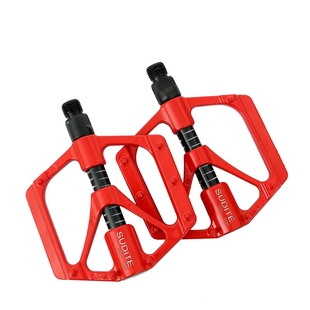 Promend山地自行车脚踏 M82铝合金抛光轴承踏板2培林宽骑行脚蹬