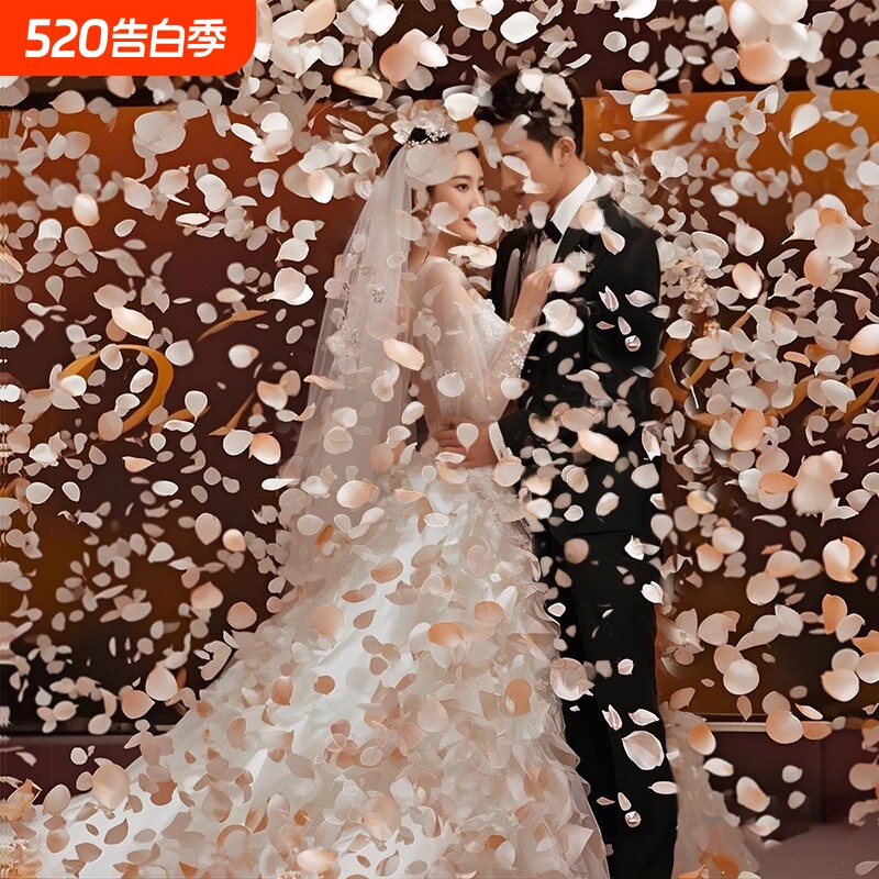 结婚花瓣礼炮礼花筒礼筒炮雨喷手拧花筒喷花婚庆用品璀璨手持大型