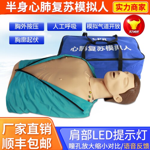 半身数显心肺复苏模拟人