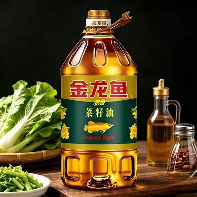 金龙鱼醇香菜籽油4L家用食用油