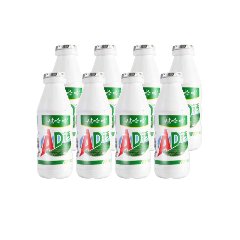 娃哈哈AD钙奶220g×8瓶/箱儿童奶含乳饮料牛奶成长好喝一瓶图片
