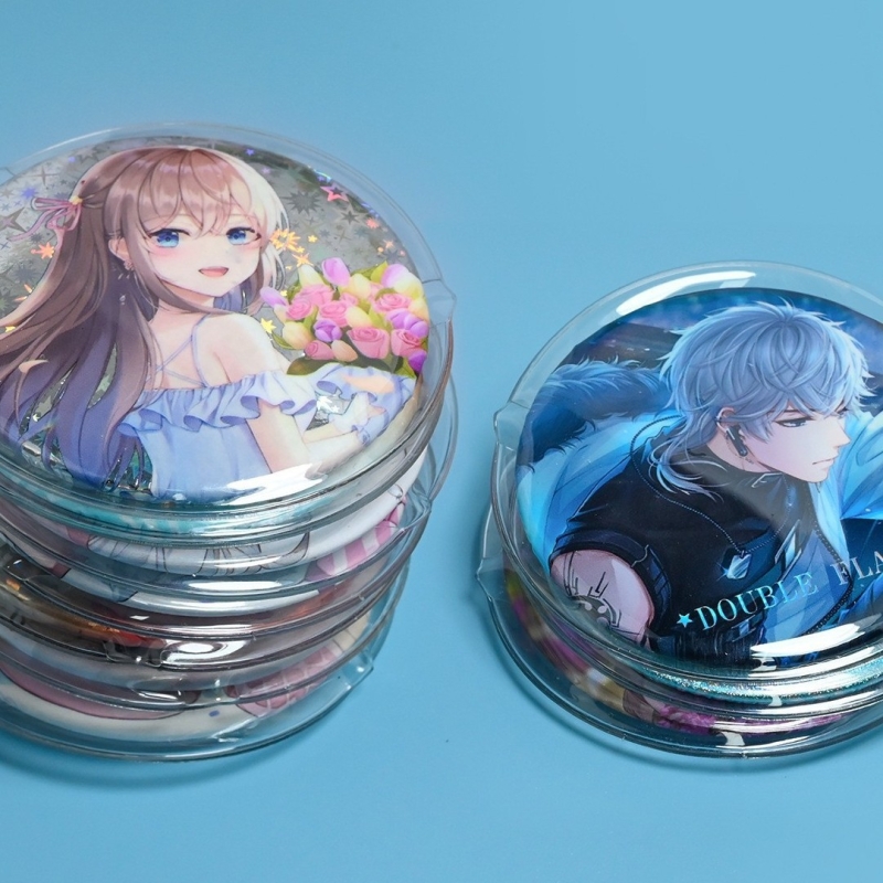 吧唧防护包防磨透明圆形5875mm