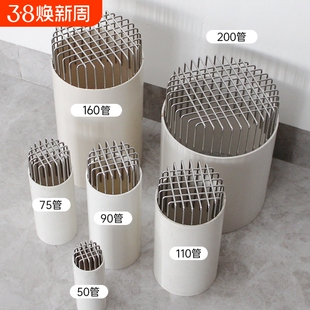 304不锈钢鼠下水道网罩天台过滤网201圆形防堵地漏水管排水排气管