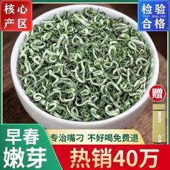 碧螺春绿茶浓香特级正宗2024年明前茶叶新茶罐装礼盒装500g炒青