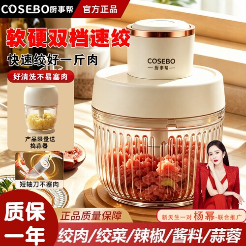冠军代言！品质严选多功能绞肉机