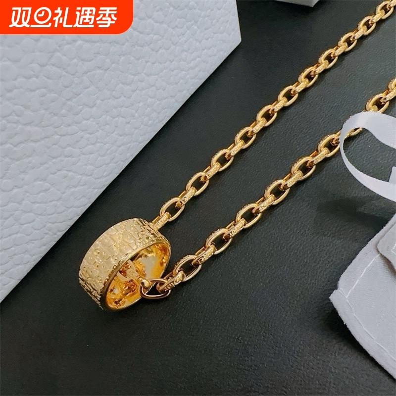 迪奥德高端摇滚朋克泰银风格复古元素潮流百搭厵單货男士项链