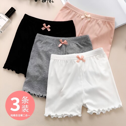 莫代尔女童内裤夏季防走光打底裤