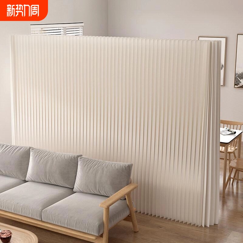 客厅纸墙美容院分隔屏风隔断商场橱窗隔挡背景墙小户型免安装假墙