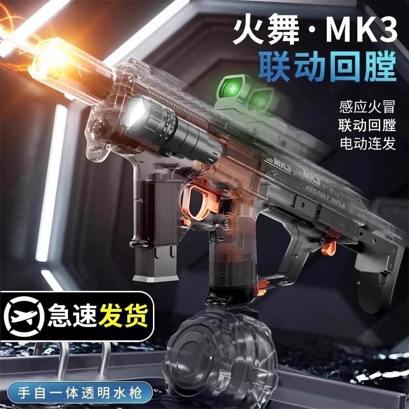 MK3电动连发水枪儿童玩具图片