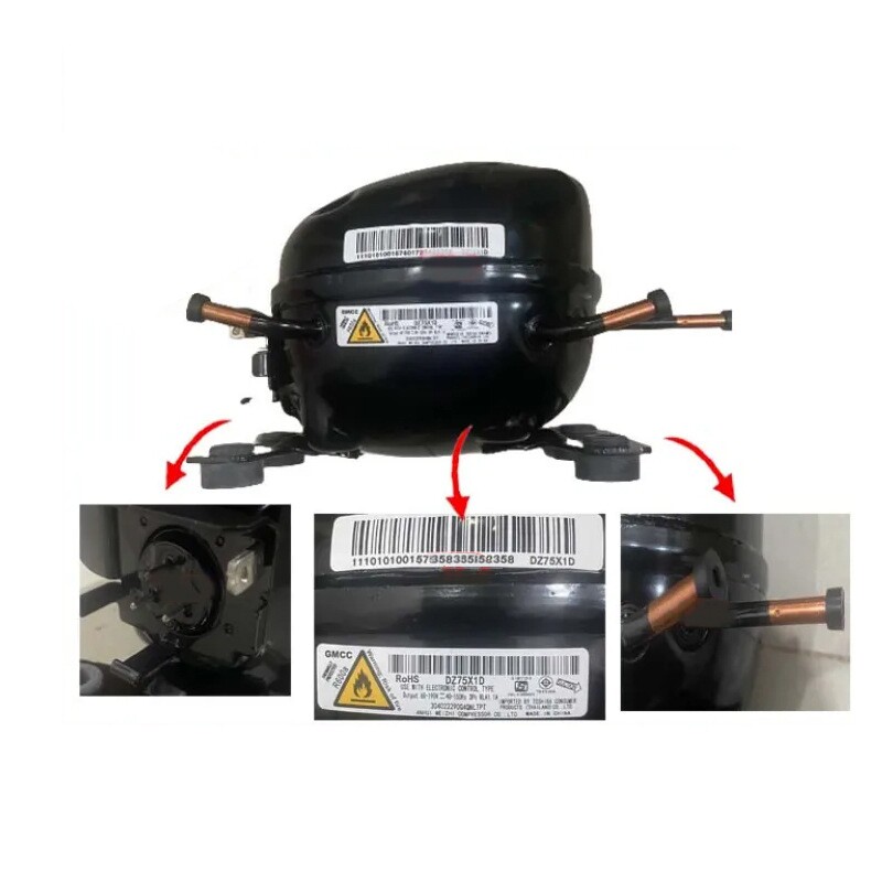 原装 冰箱压缩机R600a DZ100V1A DZ75V1D DZ75X1D 冰箱配件图片